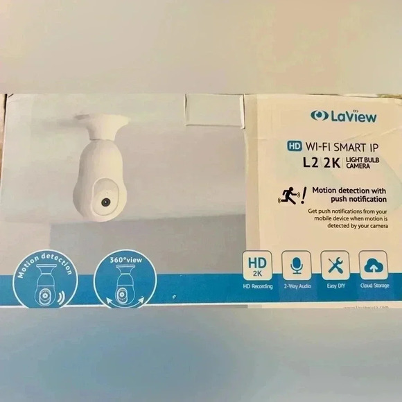 🆕  HD WI-FI Smart Light Bulb Wireless Camera NWT - Picture 3 of 7